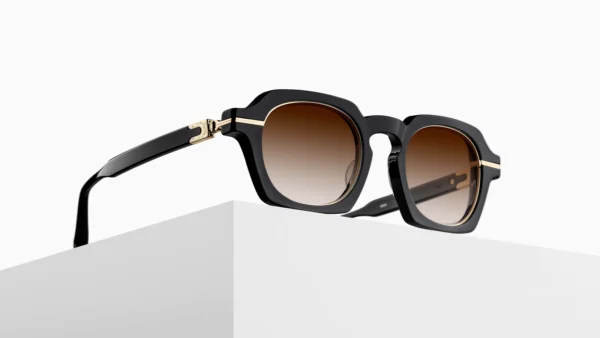 Matsuda Matsuda M2055 Black - Brushed Gold sunglasses